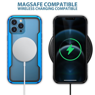 Shockproof Heavy Duty Armor Magsafe Case for iPhone 15