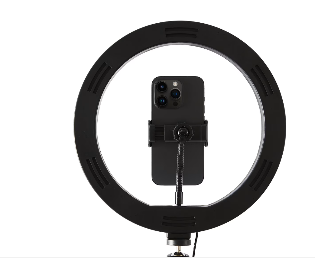 Ring Light with Tripod - Black