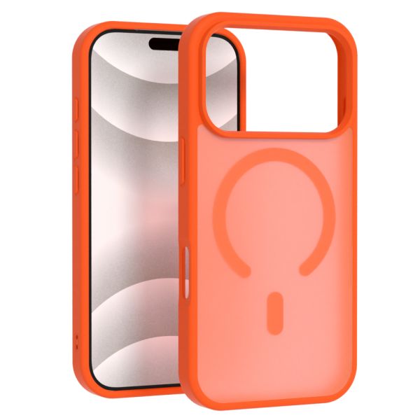 iPhone 17 Pro Max BLACKTECH Peach Garden (MagSafe Compatible) - Orange