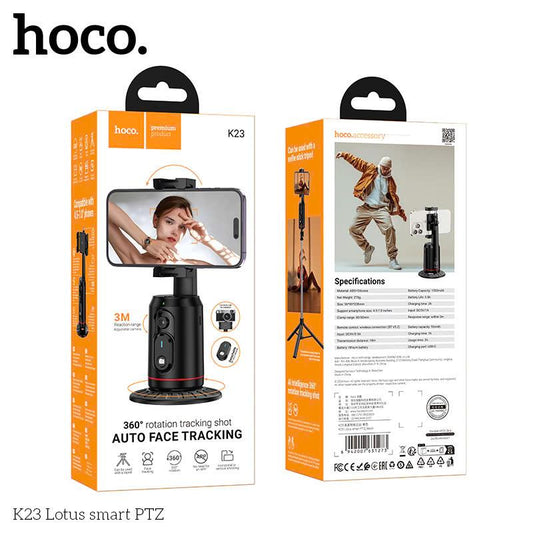 Hoco K23 Lotus Smart PTZ Auto-Tracking Smartphone Holder