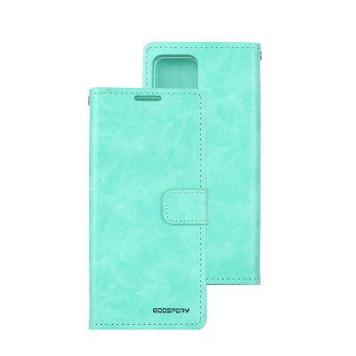 Mercury Blue Moon Diary Magsafe Case for iPhone 15 Plus