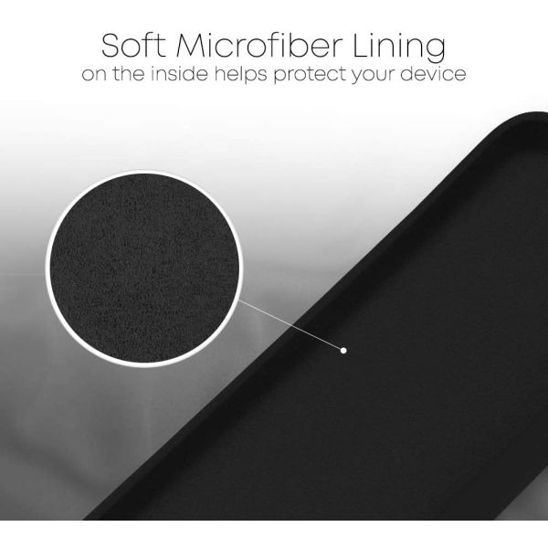 iPhone 17 Pro Max Goospery Mercury Silicone Case - Black