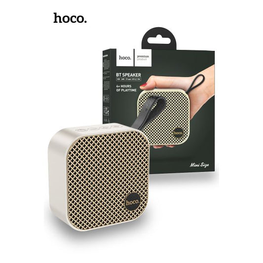 Hoco HC22 Auspicious Sports Bluetooth Speaker - White