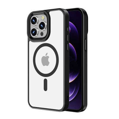Magnetic Transparent Magsafe Case for iPhone 15 pro