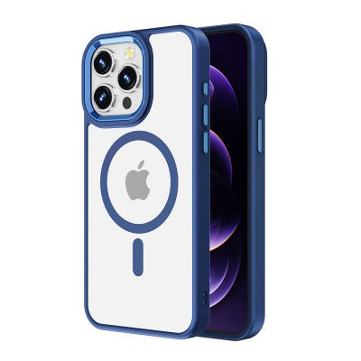 Magnetic Transparent Magsafe Case for iPhone 15 pro