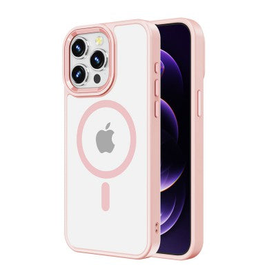 Magnetic Transparent Magsafe Case for iPhone 15 pro