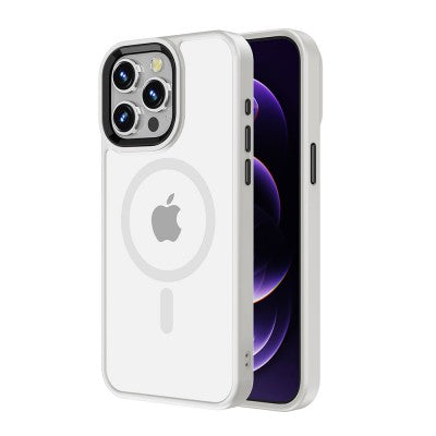 Magnetic Transparent Magsafe Case for iPhone 15 pro