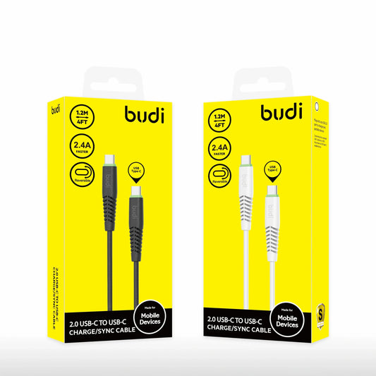 Budi M8J150TT 1.2m Type-C to C cable