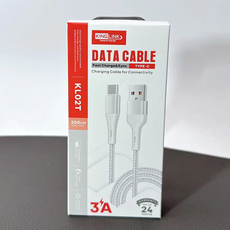 Kinglink KL02T 2m USB-A to C Cable