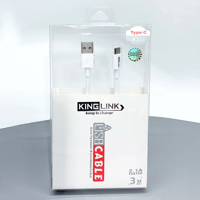 Kinglink K223 3m USB-A to C cable