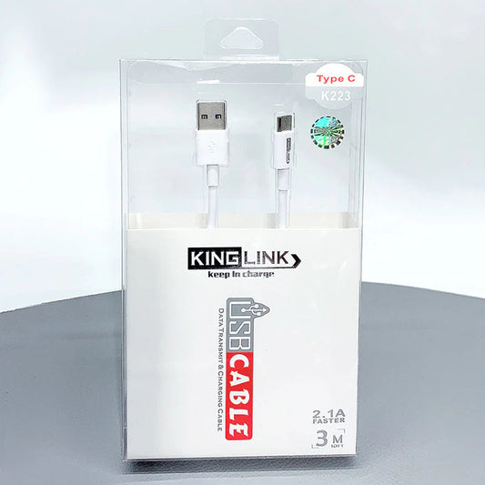 Kinglink K223 3m USB-A to C cable