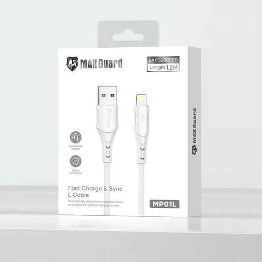 Maxguard MP01L 1.2m USB-A to Lightning Cable