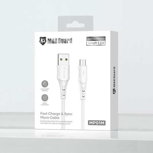 Maxguard MP01M 1.2m USB-A to Micro Cable