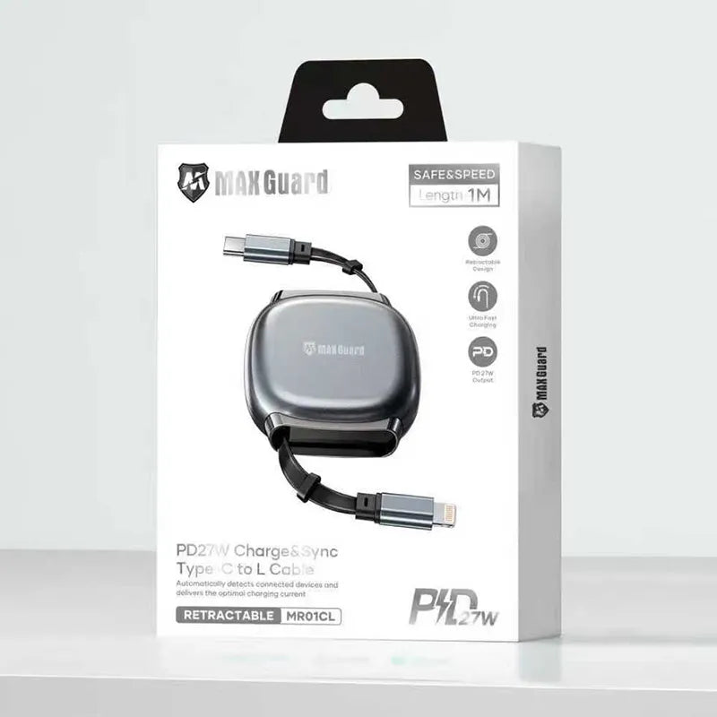 Maxguard MR01CL 1m 27W Type-C to Lightning Cable