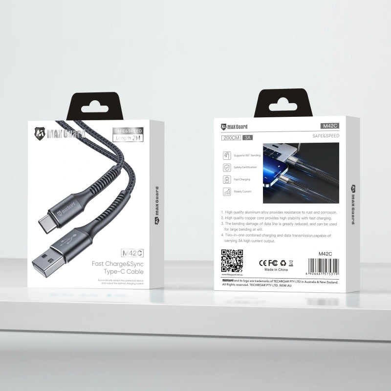 Maxguard M42C 2m Type-C cable