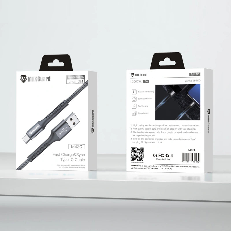 Maxguard M43C 3m Type-C cable