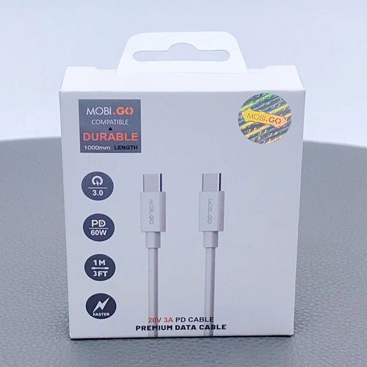Mobigo 201TT 1m 60W Type-C to C cable