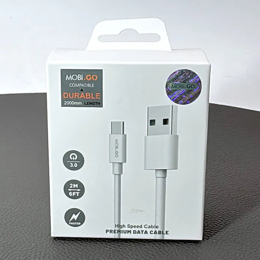 Mobigo 202T 2m USB-A to C cable