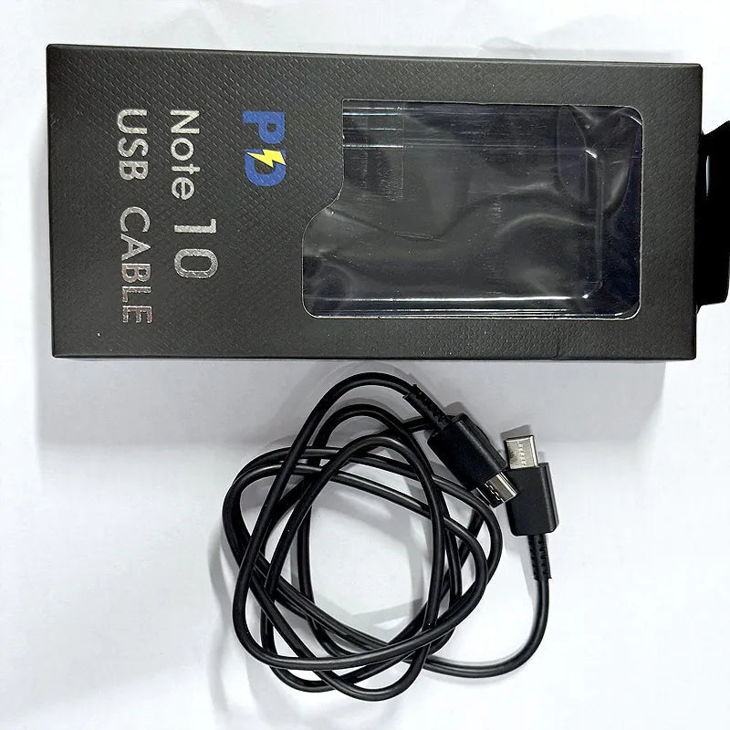 OR Sams Note10 1m Type-C to Type-C PD Cable Ori Quality (black box)