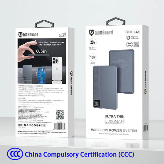 Maxguard XHDG642/MX650 PD 20W 5000 mah Ultra Thin power bank