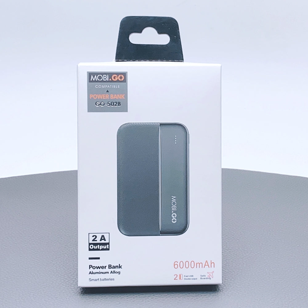 Mobigo GO502B 6000 mah power bank