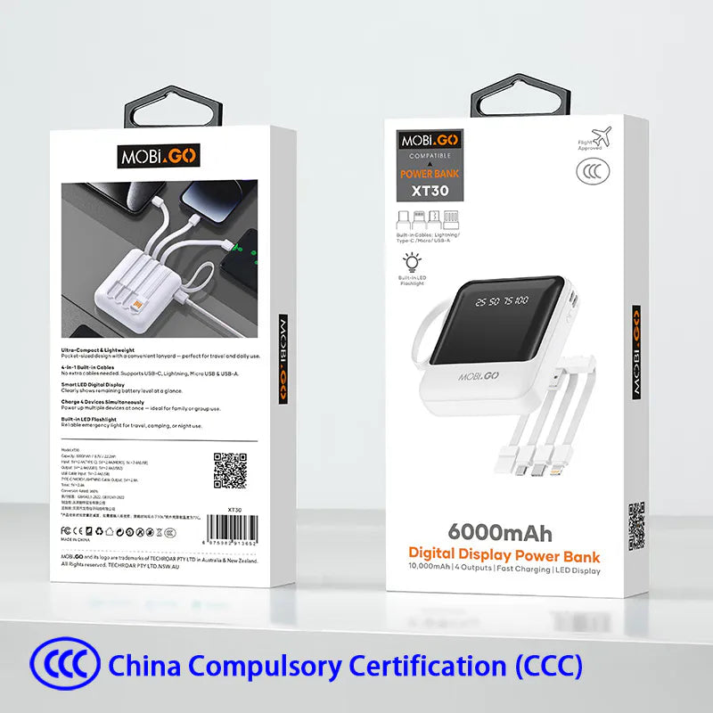 Mobigo XT30 6000 mah Power Bank